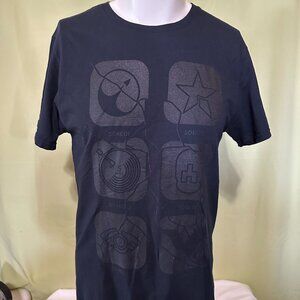 Black & Mirror Netflix Lootwear House of Tomorrow Men's Black T Shirt Medium
